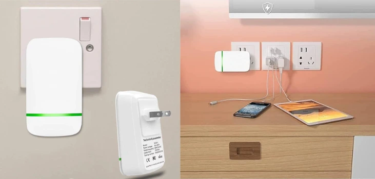 EcoWatt Pro on table with charging devices